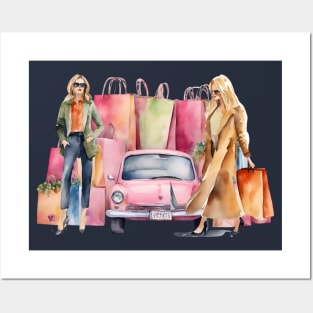 Shopping Time Posters and Art